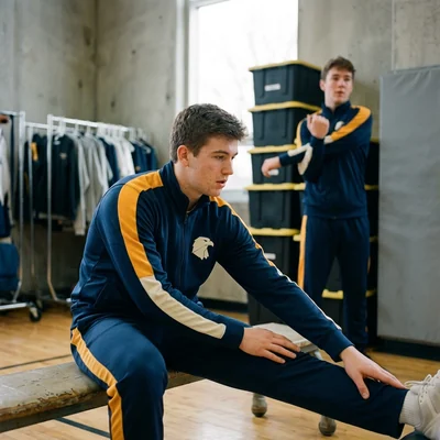 Team warm-up jacket and pants